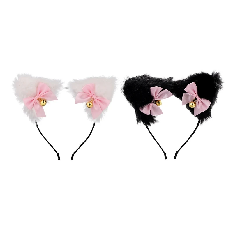Adult Children Cartoon Ears Shape Headband Multi Color Carnival Hair Hoop