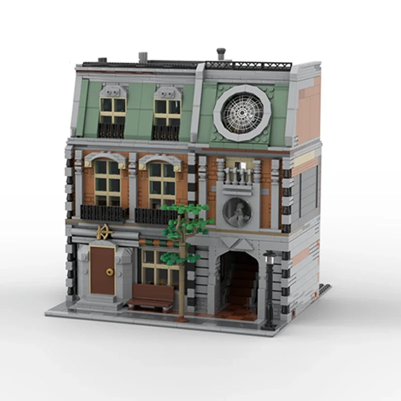 Popular Movie Model MOC Building Brick Hero's Home Green Grocery Store Modular Technolog Gift Holiday Assemble Children Toy Suit