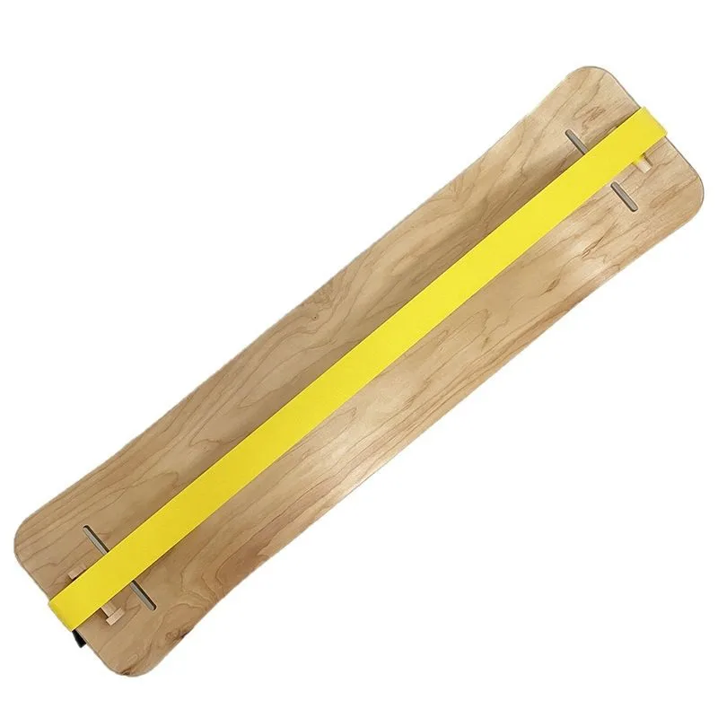 

Imported maple fitness board balance board wooden yoga board yoga training double banana lama line