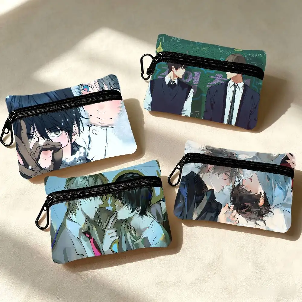 Anime Lost In The Cloud Wear-resistant Oxford Cloth Coin Purse Portable Backpack Hanging Card Storage Bag