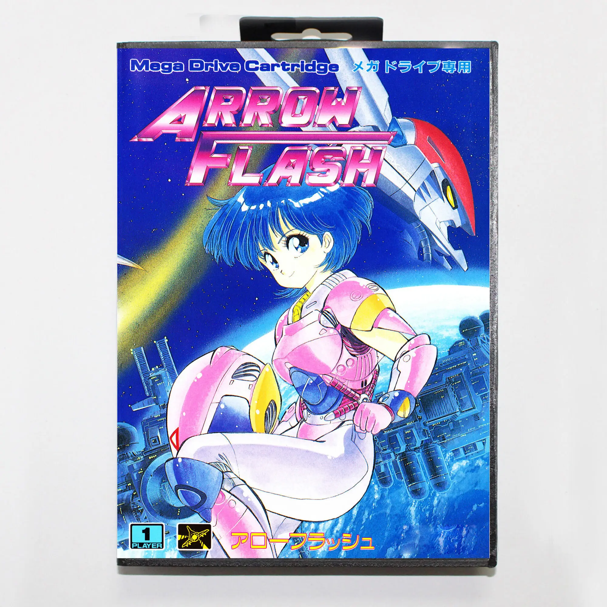 小売ボックス付き矢印フラッシュゲームカード,セガメガドライブ,ジェネシスシステム,16ビット