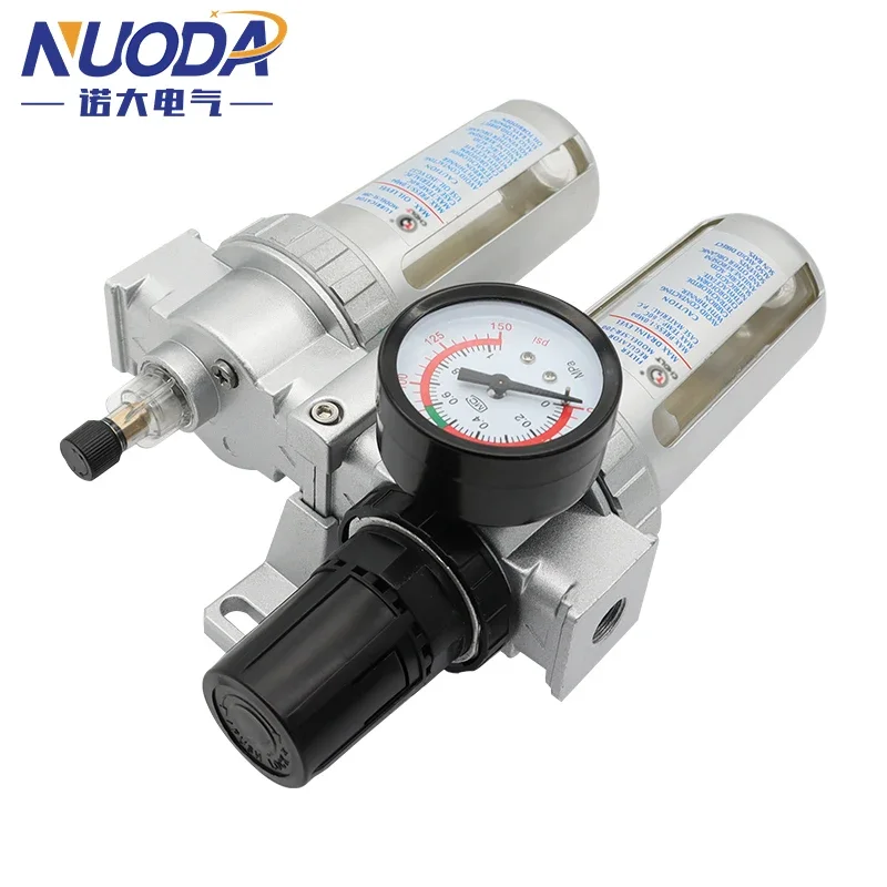 SFC200 1/4 SFC300 SFC400 1/2 Air Compressor Filter Regulator Oil Water Separator Trap Regulator Valve Pneumatic Parts