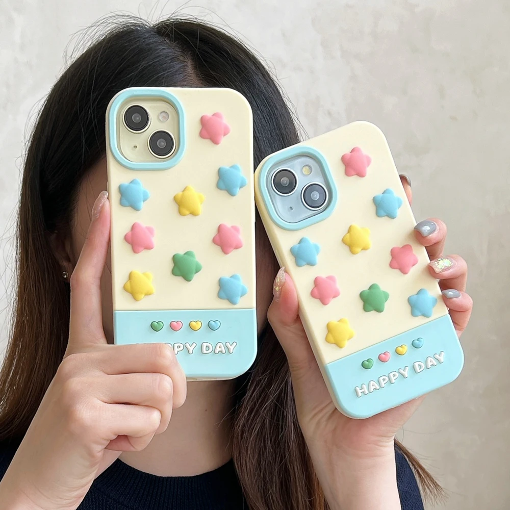 For iPhone 16, 16 Pro, 16 Pro Max, 3D Cartoon Cute Animal Soft Silicone Mobile Phone Back Case Cover Skin Shell Protector