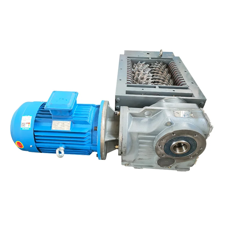 

400 type shredder chassis non-standard plastic metal scrap iron crusher food waste crushing small shredder