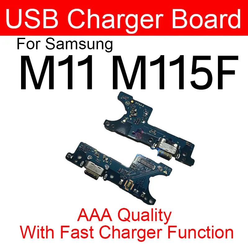 Charger USB Jack Dock Board For Samsung M11 M115F M21 M215F M31 M315F M51 M515F Charging Port USB Plug Connector Board Parts