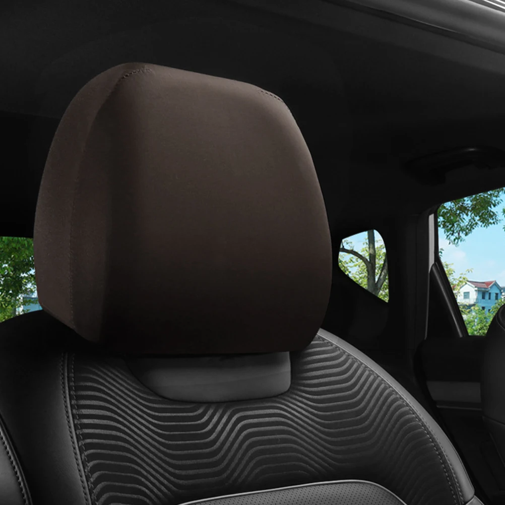 Universal Autos itz Kopfstützen bezug Premium Stoff Auto LKW Geländewagen Auto Fit Anti-Schmutz elastische Schutz Kopfstützen bezug