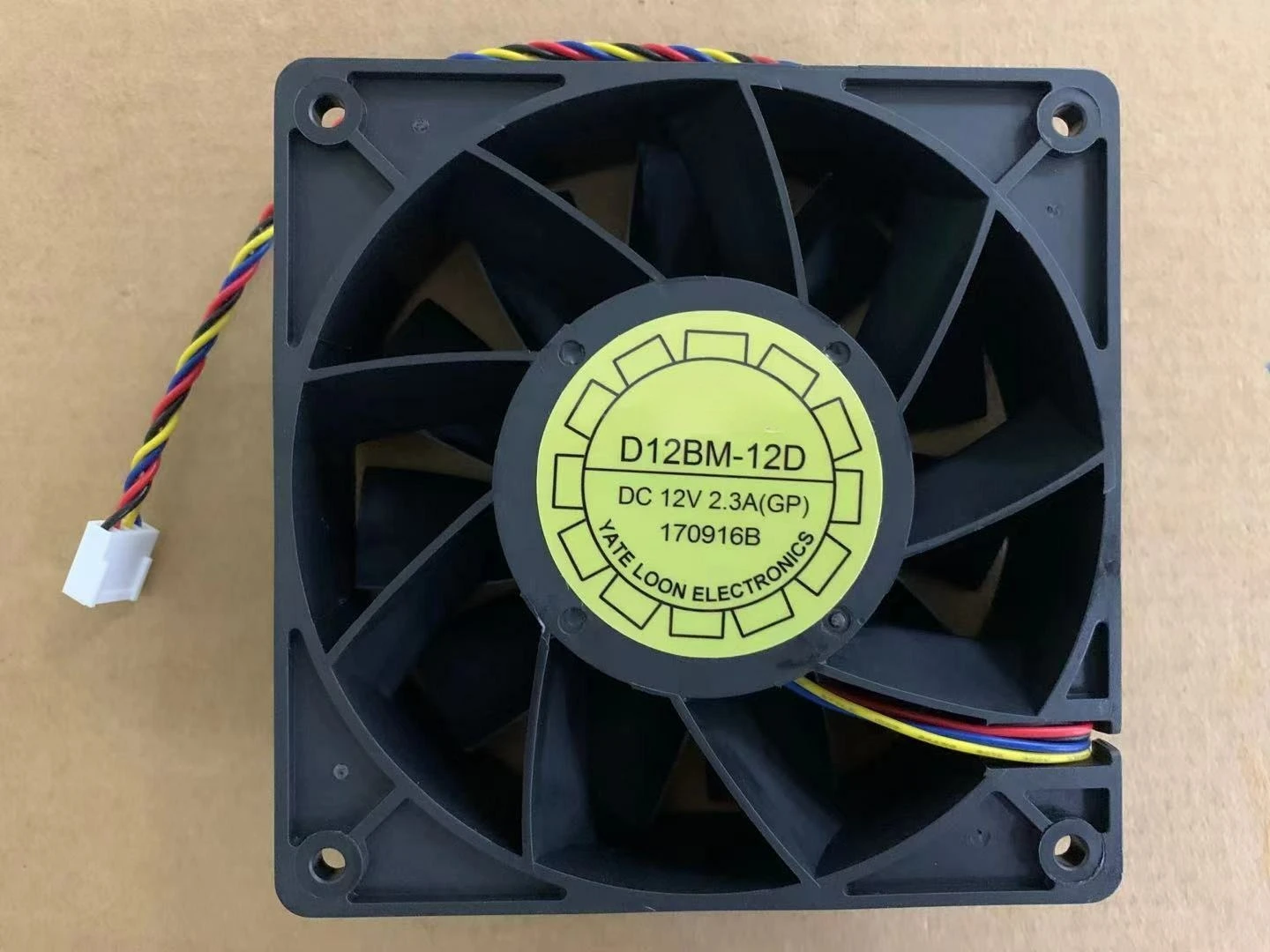 ДЛЯ D12BM-12D YL 12 В 2,3 А Ant S7 S9 Вентилятор охлаждения с большим объемом воздуха ДЛЯ D12BM-12D YL 12 В 2,3 А Ant S7 S9 Вентилятор охлаждения с большим объемом воздуха
