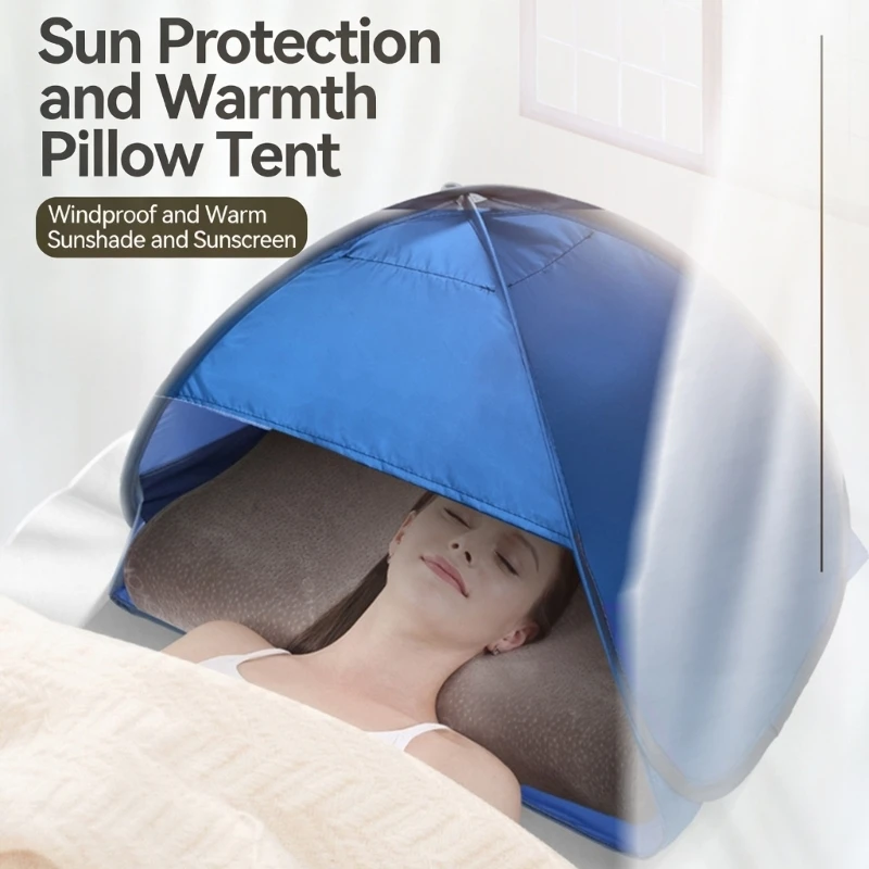 Easy Transport Head Cover Tent For Hiking Vacation And Home 4XBB