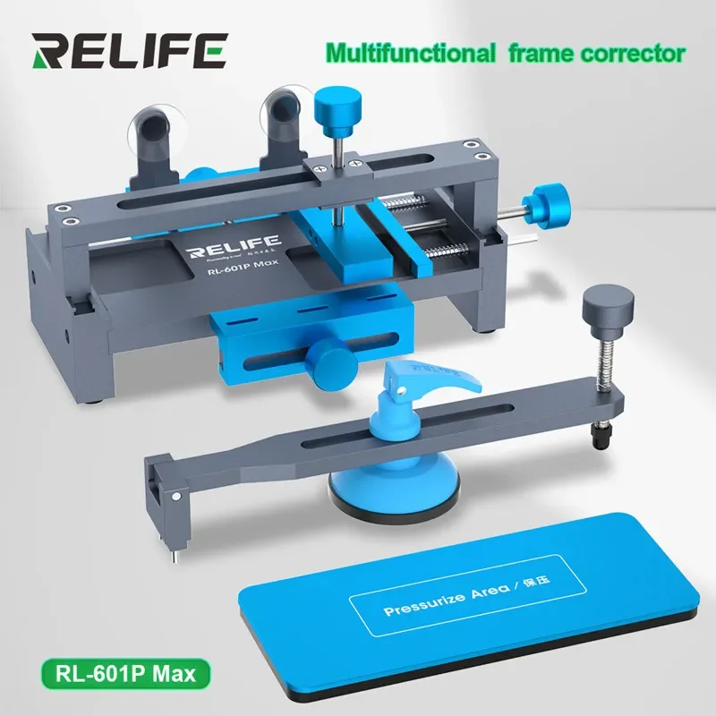 

Корректор средней рамки RELIFE RL-601P Max, приспособление для снятия зеркального ЖК-экрана, задняя крышка, разборка стекла, Ремонтный зажим