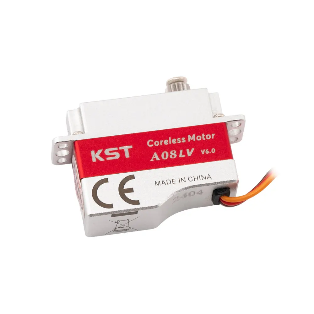 KST A08 LV V6.0 2.0Kgf.cm 0.15sek Dual-Kugellager Mikro-Kernlos Digital 1S Servo für DLG F3K Segelflugzeuge – Detail 8