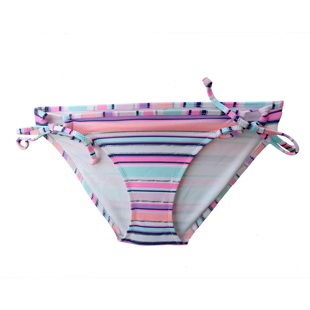 Women 2 Piece Bikini Sets Underwear Summer Secret Style Swimsuit Stripe Swimwear Seachwear Sexy Bikinis