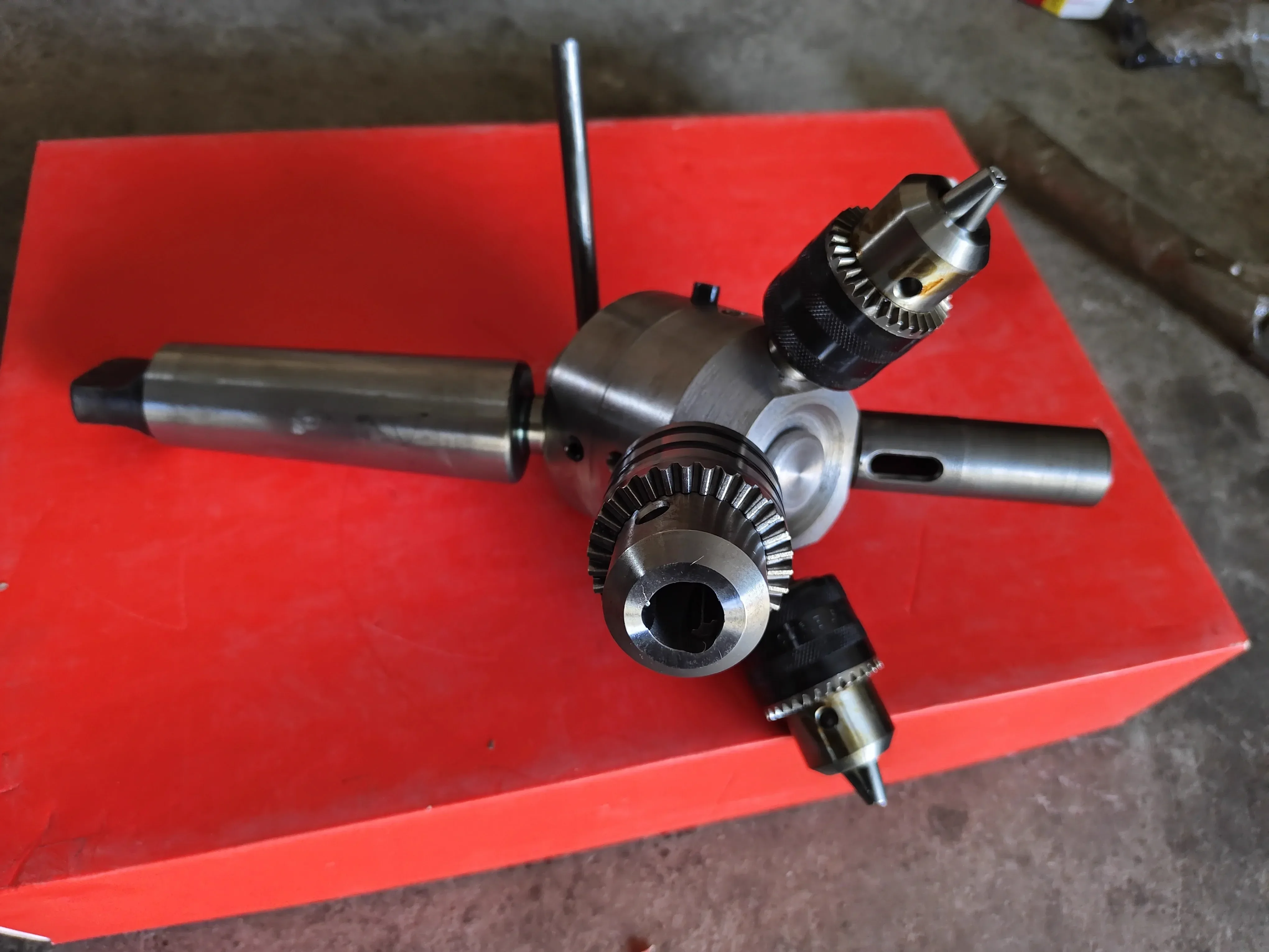High Precision Lathe Tailstock Multifunctional Drill Chucks Metalworking Lathe Accessory Industrial