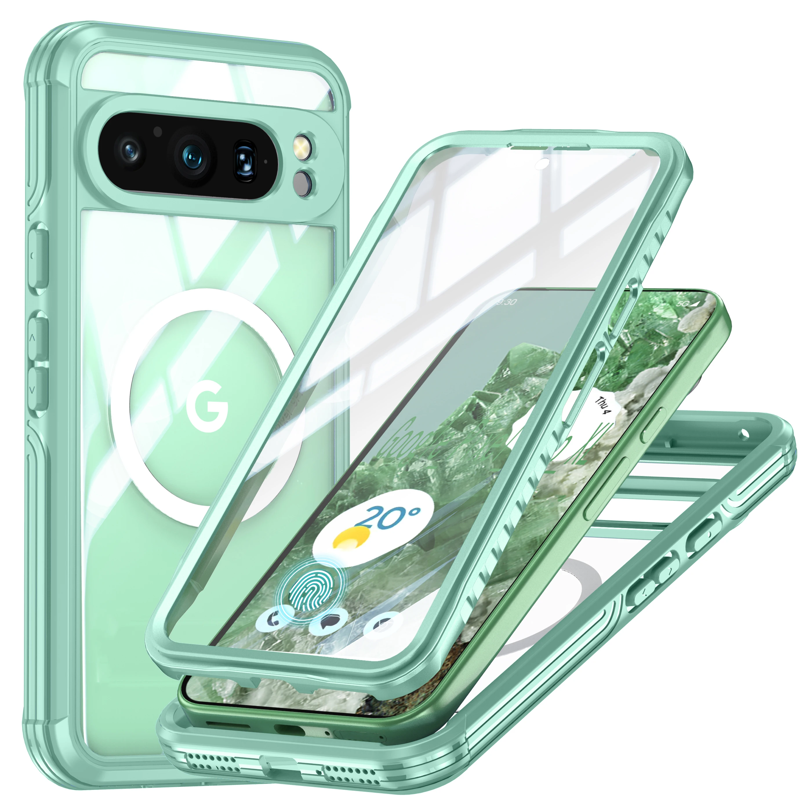 

Для Google Pixel 9Pro XL универсальный защитный чехол от падения, пылезащитный защитный чехол для занятий спортом на открытом воздухе, альпинизма