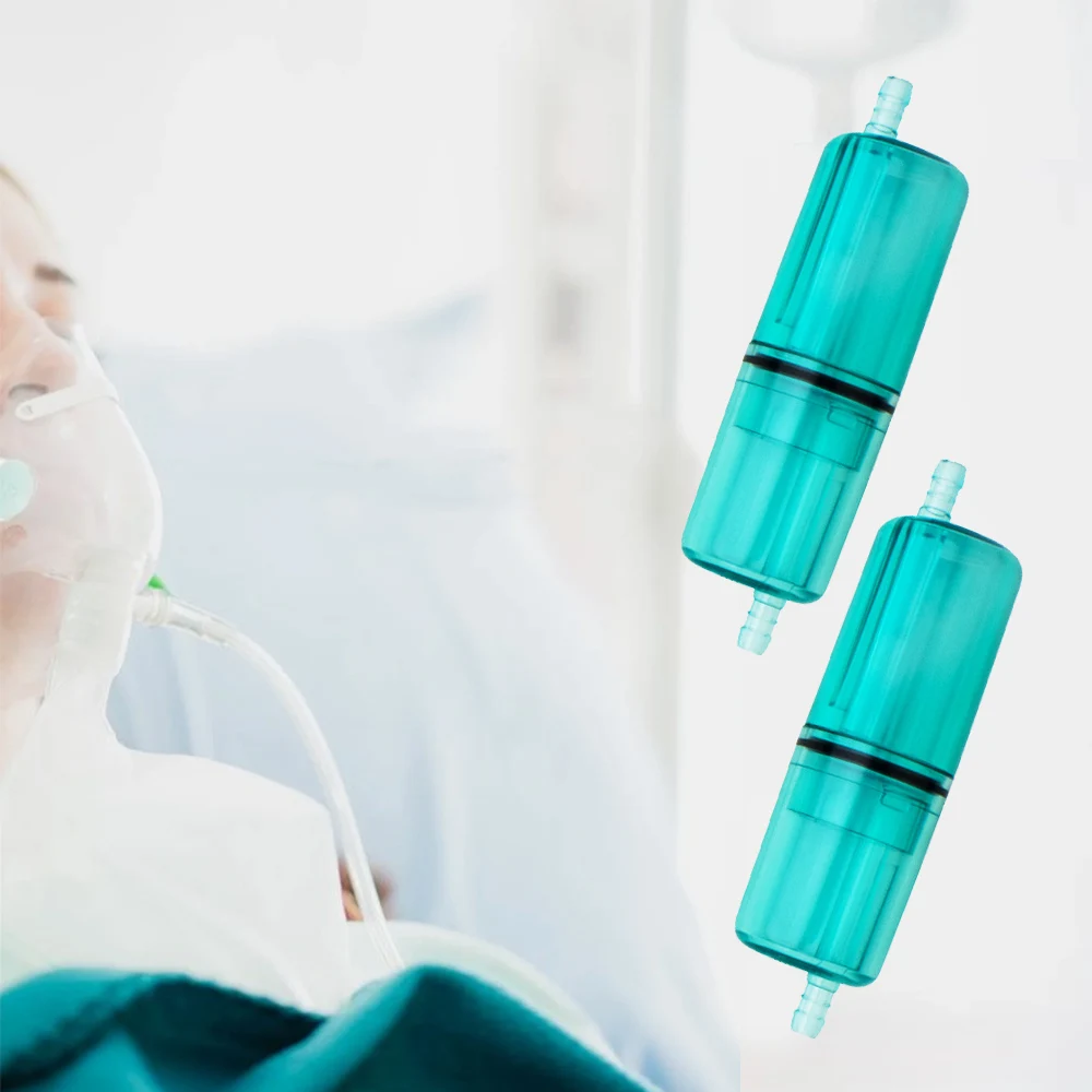 2Pcs Green Oxygen Generator Tube Water Collector Healthy Care Accessories Oxygen Tube Connector for Medical Equipment