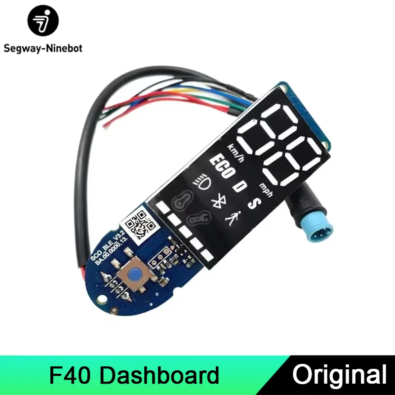 Original Display Dashboard For Ninebot by Segway F40 Skateboard Electric Scooter F Series Speed Circuit Board Replacement Parts