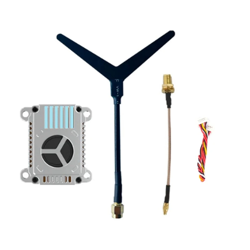 Nadajnik 3.3G 3W VTX FPV 16-kanałowy nadajnik audio-wideo PAL/NTSC do drona wyścigowego FPV RC