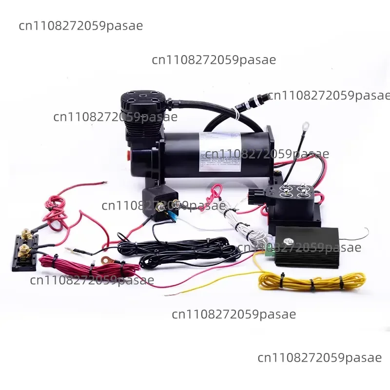 Automotive Air Suspension Electronics with 1/4 NPT Compressor and 1 Suspension Solenoid Valve and 1 Set