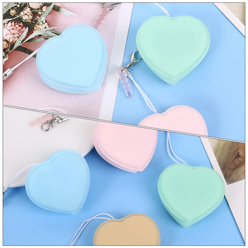 2Pcs Heart Shaped Lens Cleaning Cloths Soft Durable for Eyewear Electronics Screens Portable Keychain Decorative Wiper