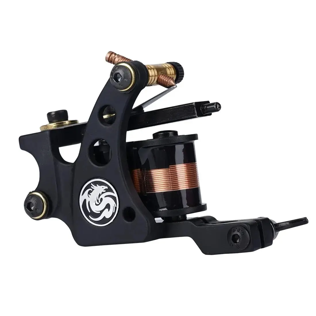 Dragonhawk Professional Top Quality Tattoo Machine Iron Fine Lining Wrap Coils Guns Tattoo Supply