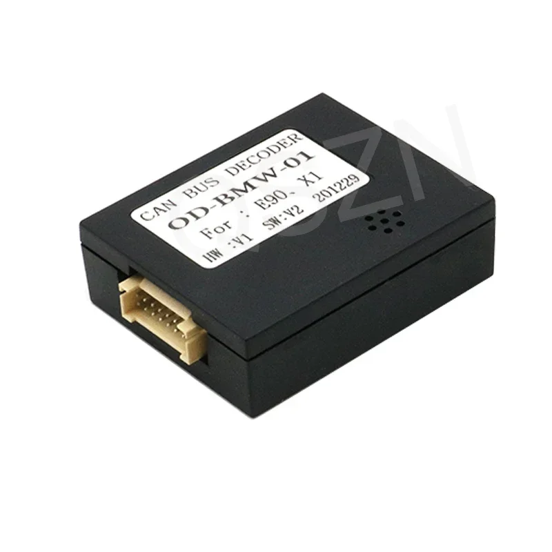QSZN DVD 16 PIN Power cable Canbus Box Decoder OUDI-BWM-01 For BMW E90 E87 For BMW X1 Harness Wiring Cables Car Radio Android