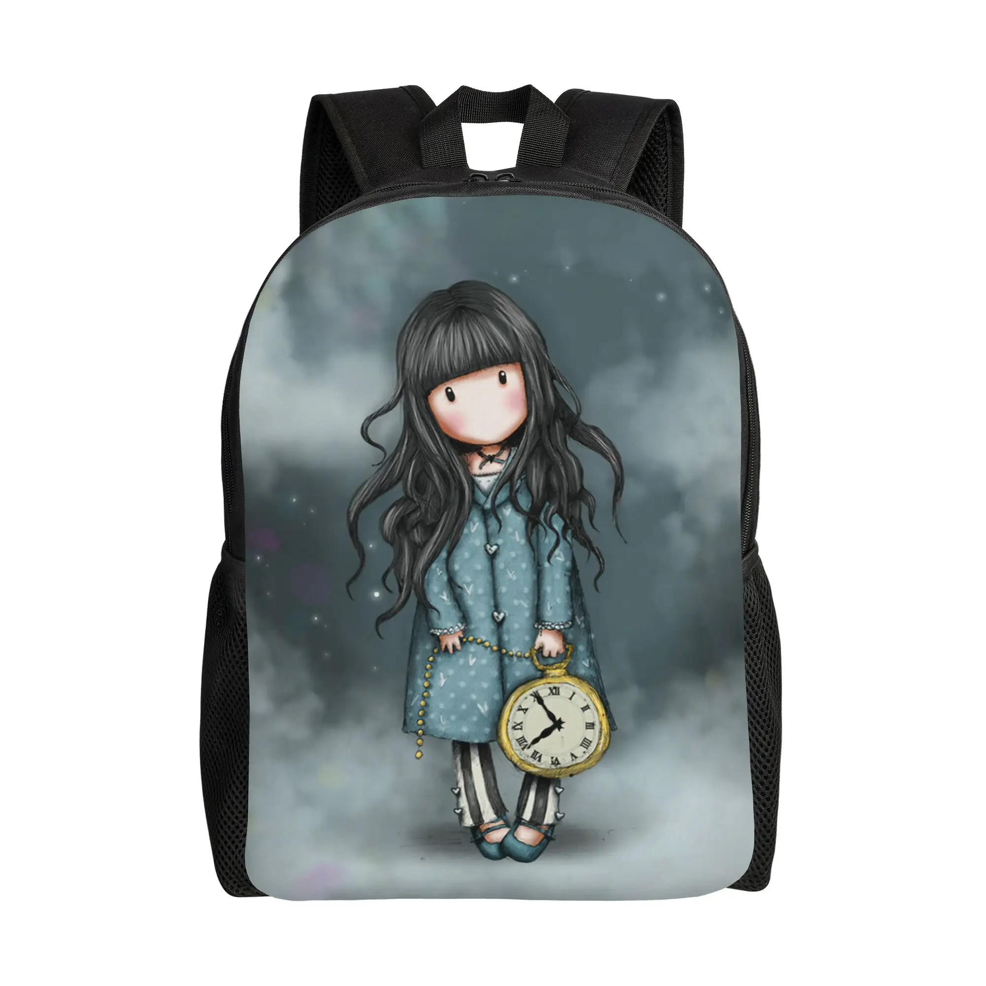 

Рюкзак S-Santoro G-Gorjuss Doll для подростков, студентов, для походов и путешествий, с милым мультяшным дизайном, для мужчин и женщин, студенческий, холщовый