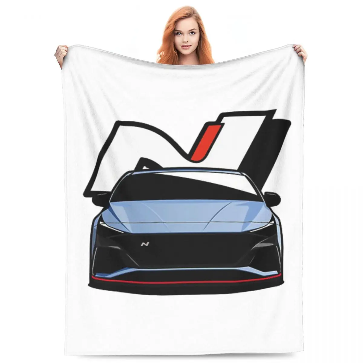 

N PERFORMANCE 1 Blankets Fleece Sofa Throw Blanket Warm Throw Blankets for Home Bedroom Office Throws Bedspread Quilt