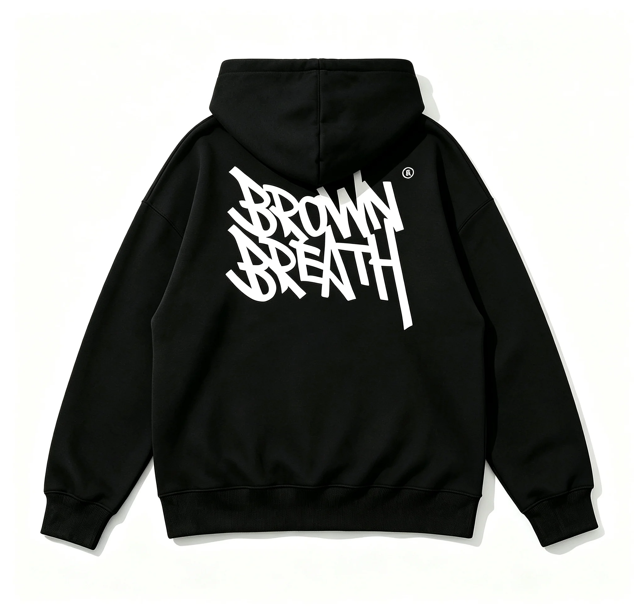 Unisex Oversized Hoodie mit neuem Grafikdruck, Frühling Herbst Winter, lässiger Streetwear Pullover Sweatshirt Oberteil – Detail 4