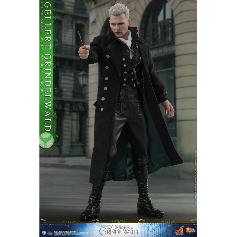 En Stock HotToys MMS513 Animales Fantásticos 2 Gellert Grindelwald 1/6 Anime figura de acción juguete para regalo modelo colección Hobby