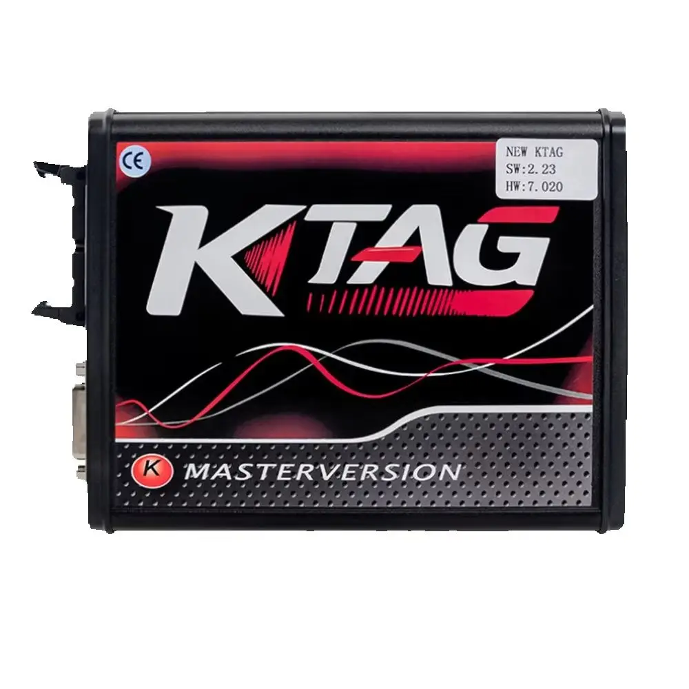 European Yuanku V7.020 KTAG OBD2 With Red PCB No Token Limit Online Version Firmware