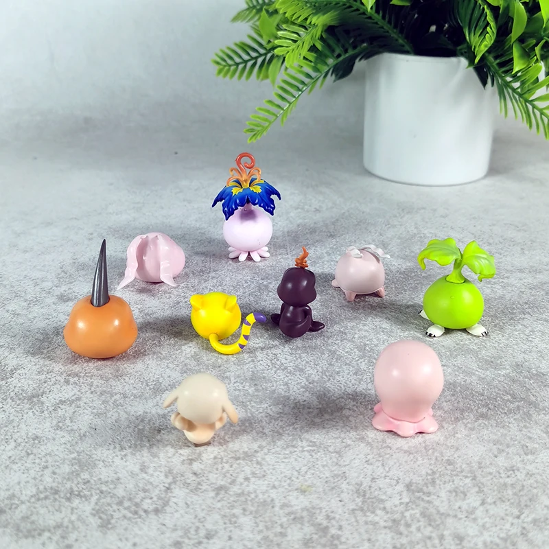 2-5.5 سنتيمتر أنيمي ديجمون مغامرة الشكل غابومون بيوكومون كورومون موتشيمون عمل أرقام البلاستيكية تمثال جمع نموذج اللعب الهدايا