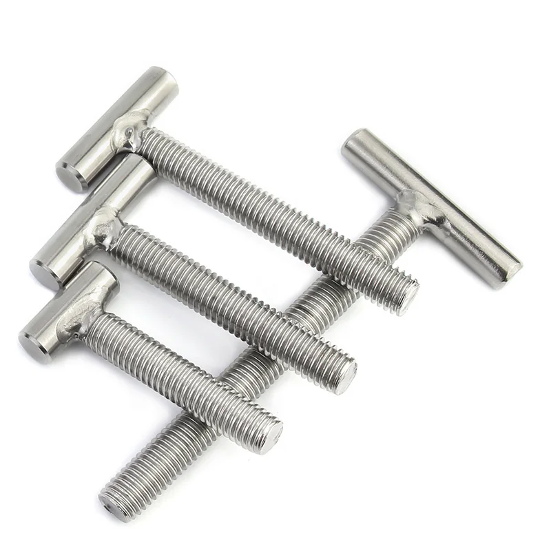 M4 M5 M6 M8 M10 M12 T-welding Screws T-shaped Screw 304 A2 Stainless Steel Cylindrical Welding Bolt