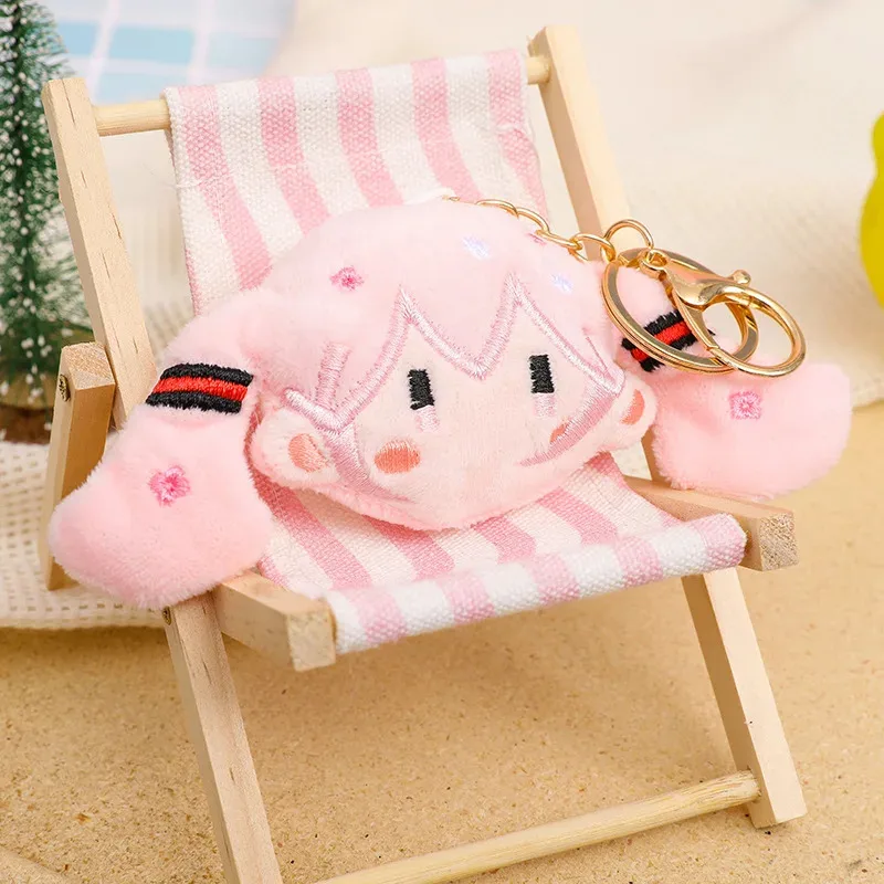 Plush Keychain Cute Soft Doll Bag Charm Pendant Decoration Accessories For Girls Gift Keys Backpack image 3