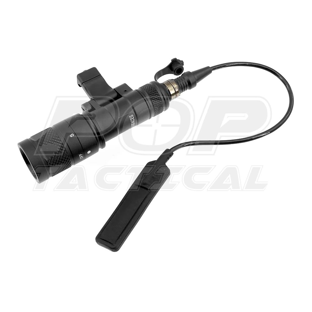 M340V Mini Scout Light lampe de poche tactique Strobelight Mini Storbe Scout Light Pro avec adaptateur MLOK avec Rail Picatinny 20mm
