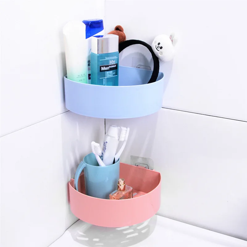 Multifunction Shelf Sponge Drain Rack Bathroom Storage Suction Holder Kitchen Organizer Sink Kitchen Accessories Bath Baskets