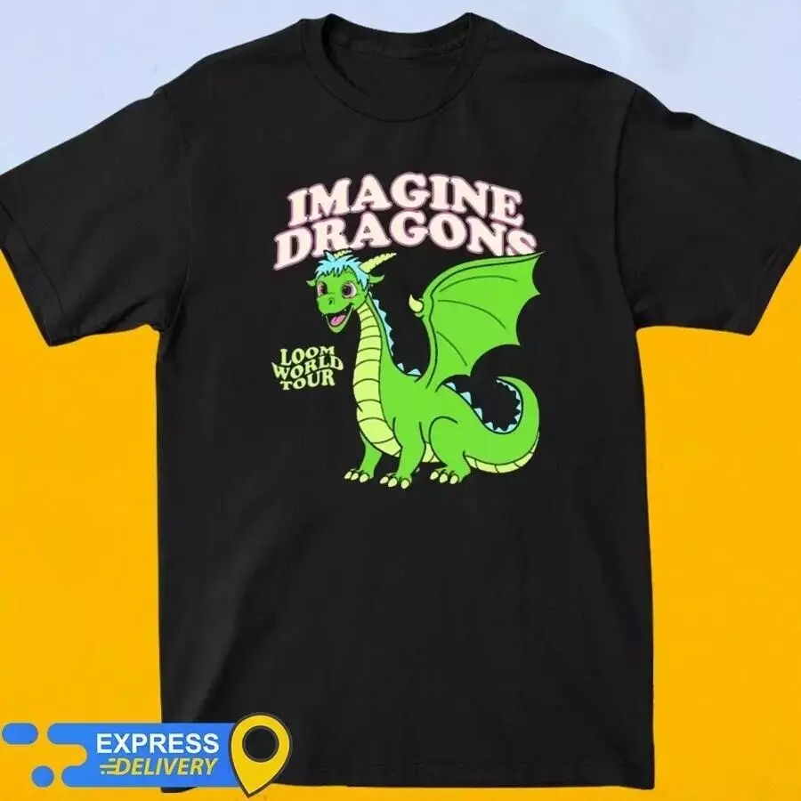 HOTT !! Official 2024 Imagine Dragons Loom World Tour T Shirt For Fan