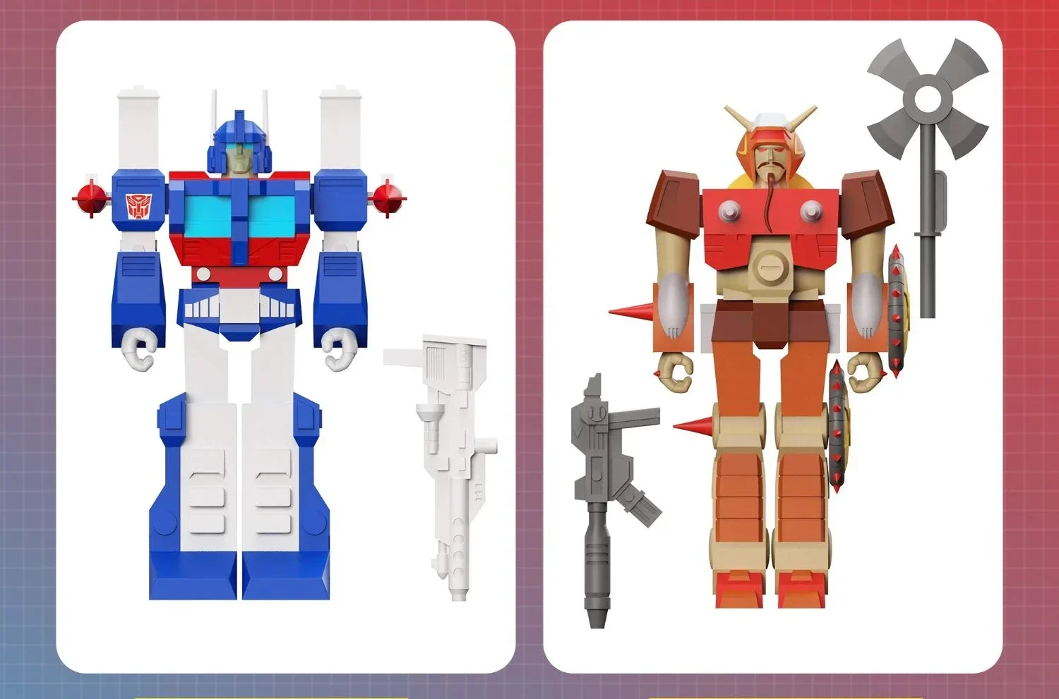 متوفر في المخزون سوبر 7 محولات رد الفعل موجة 6 يونيكرون كوينتيسون شاركتيكون الترا ماغنوس إعصار حطام غار نموذج لجسم اللعب