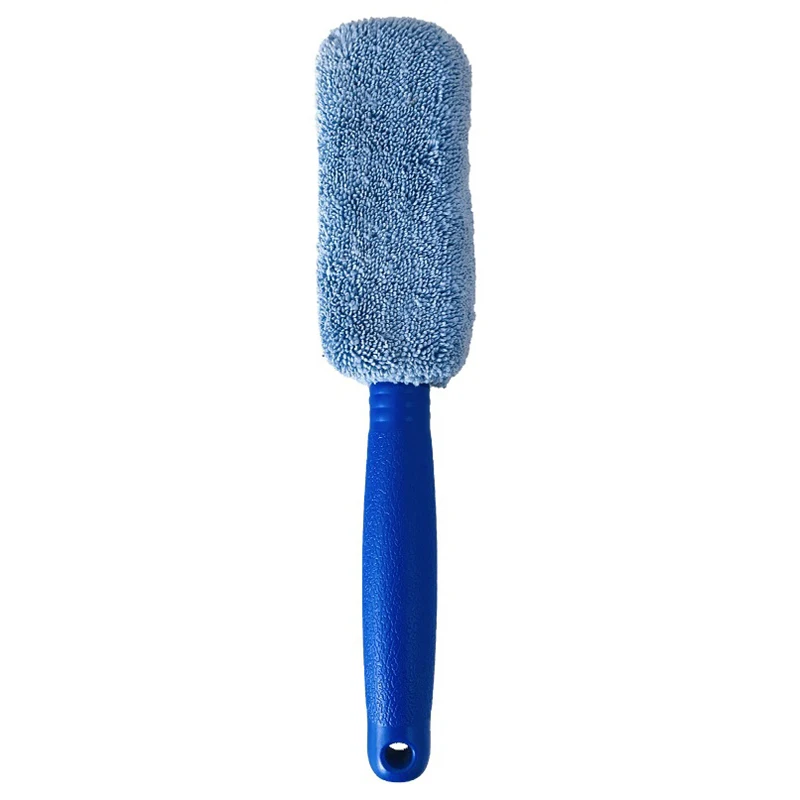 Car Wheel Brush Window Rims Tire Washing Brush Vehicle Car Wheel Rim Brush Plastic Handle Cleaning Brush Washing Tool