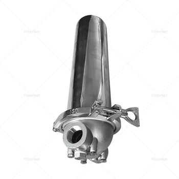 Pré-filtre 10x2.5 pouces 304, boîtier de filtre à eau chaude en acier inoxydable DN15 DN20 DN25 pour filtre à cartouche à haut débit et haute température