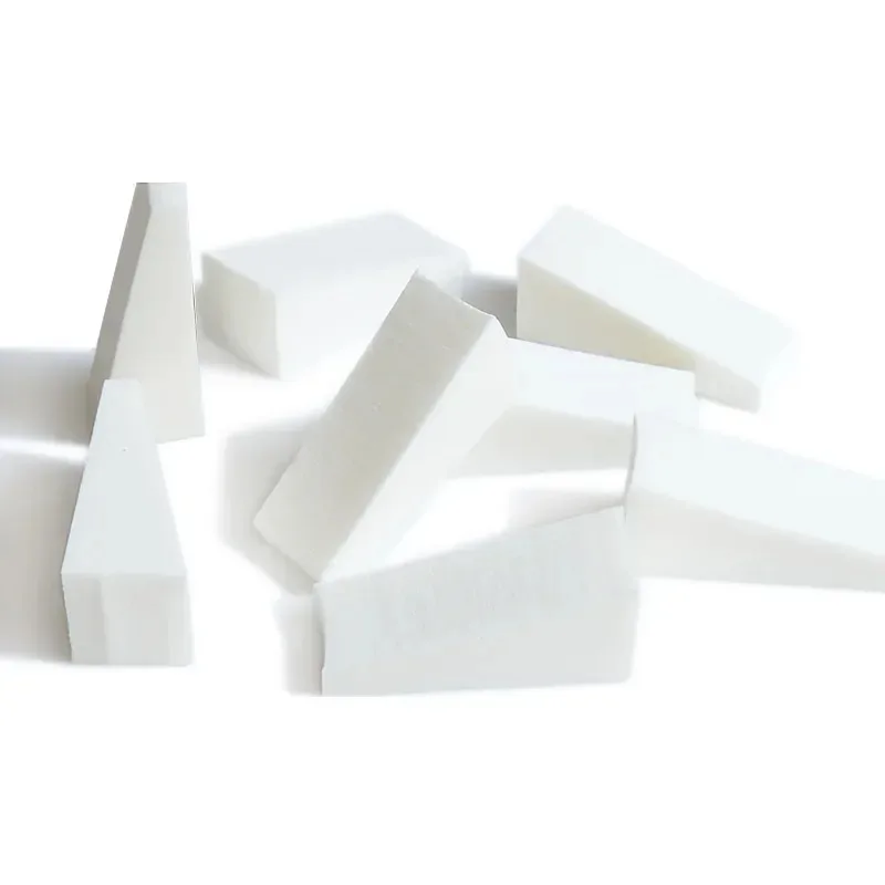 1/12/24/48/96 piezas Esponja de maquillaje suave triangular para base, corrector, crema y polvo, herramienta cosmética para difuminar