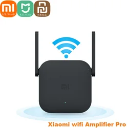 Original Xiaomi WiFi Amplifier Pro 300Mbps Amplificador Wi-Fi Repeater Wifi Signal Cover Extender Roteador Mi Wireless Router