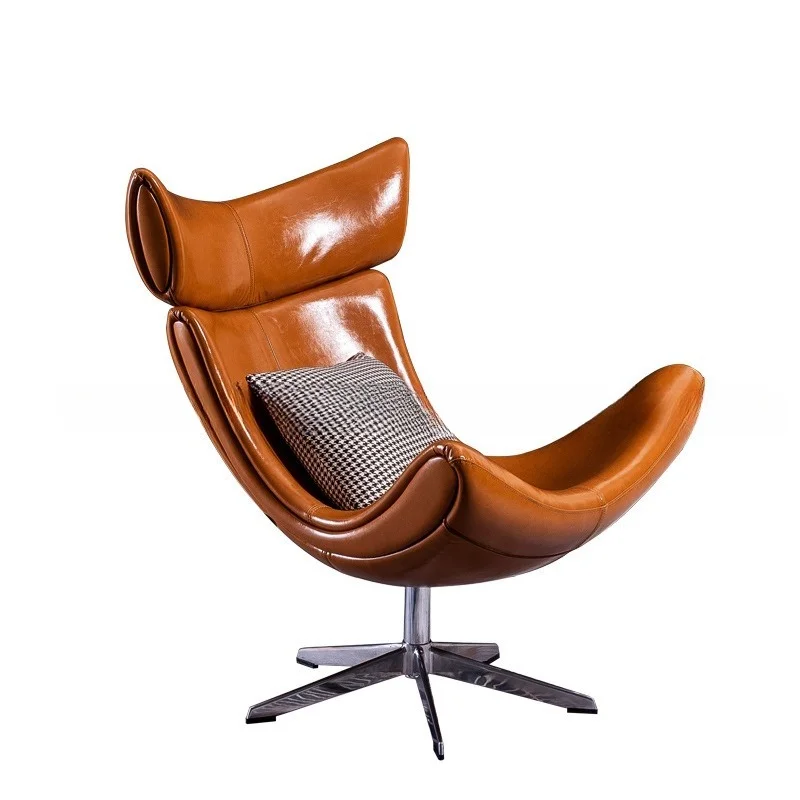 Lazy Sofa Chair Reclining Back Snail Chair Casual Single Modern Minimalist Module Sofa