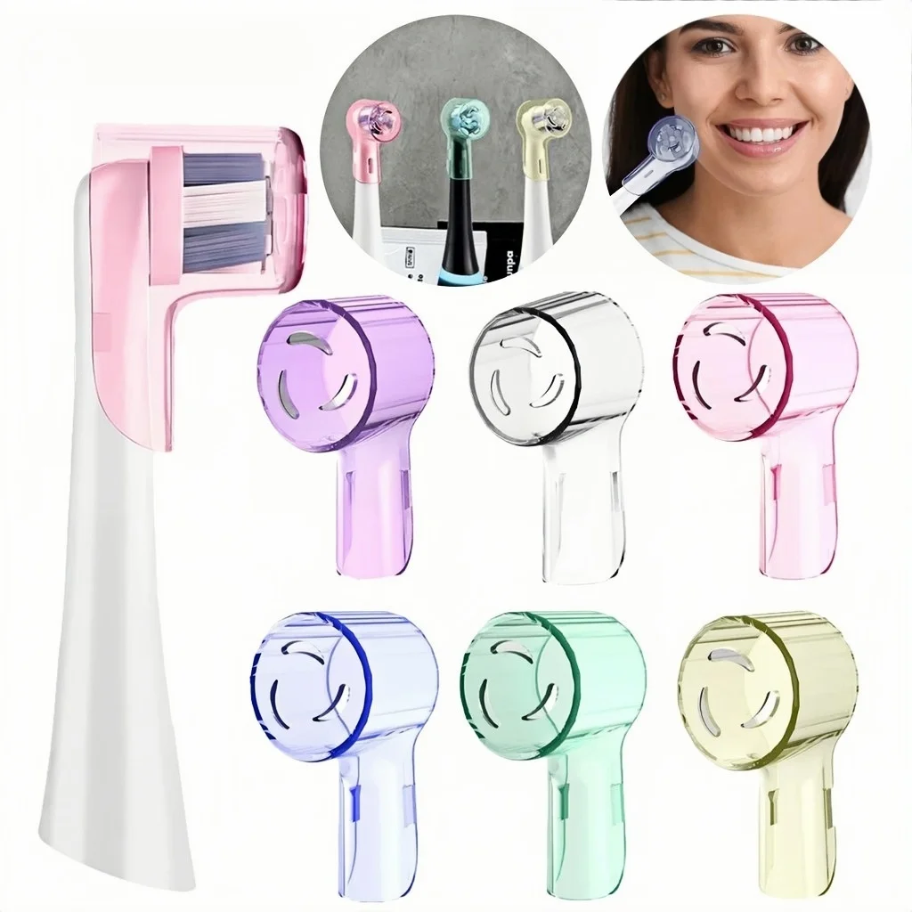 3/5 pack colored toothbrush dust cover with lid - suitable for protecting the toothbrush head