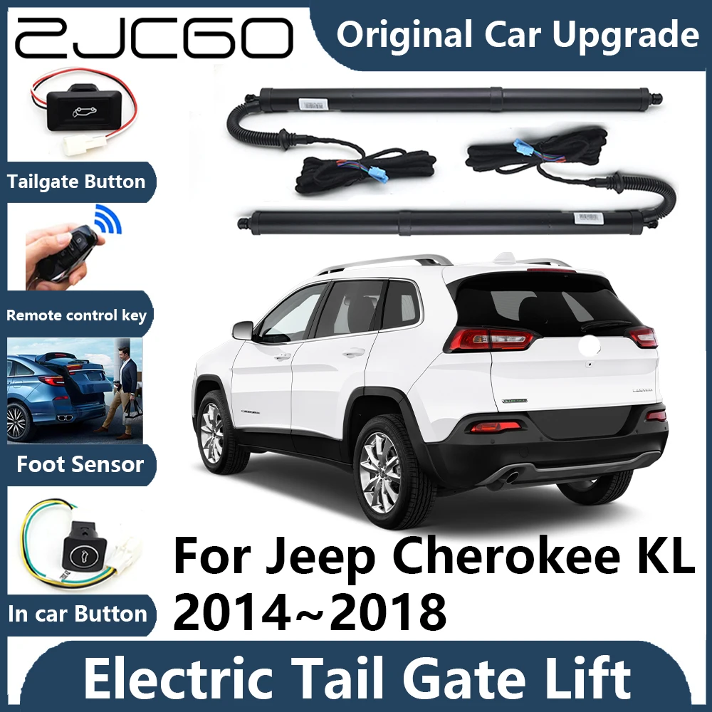 

For Jeep Cherokee KL 2014~2018 Automatic Tailgate Electric Tail Gate Lift Prop Support Vehicle Power Rear Door Liftgate Strut