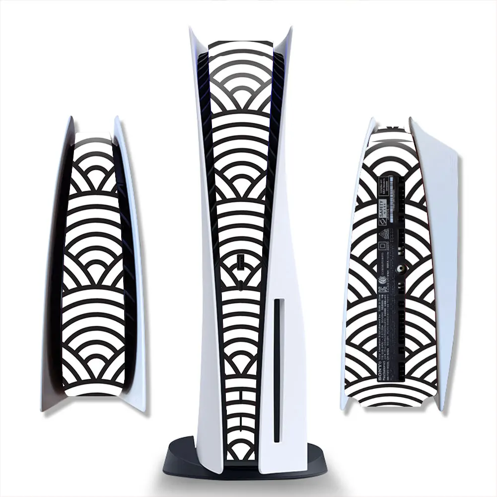 For PS5 Console Middel Skin Decoration Sticker Center Part Protection Strip Film Decals Custom Cover skin sticker