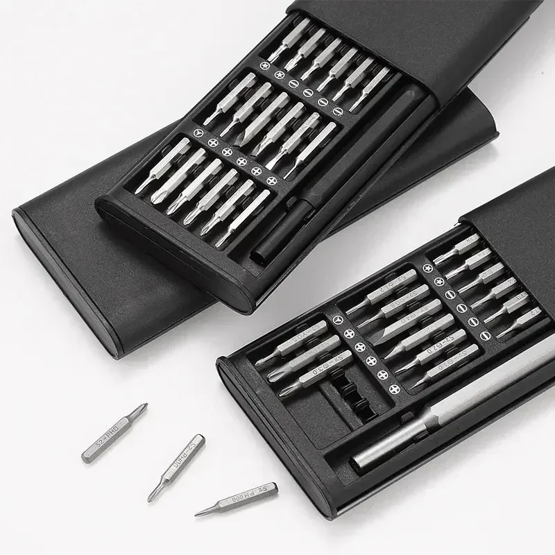 Screwdriver Set, 25 In 1 With 24 Piece Mini Pocket Screwdriver Set, Small Repair Set For Mobile Phone/PC/Came view 4