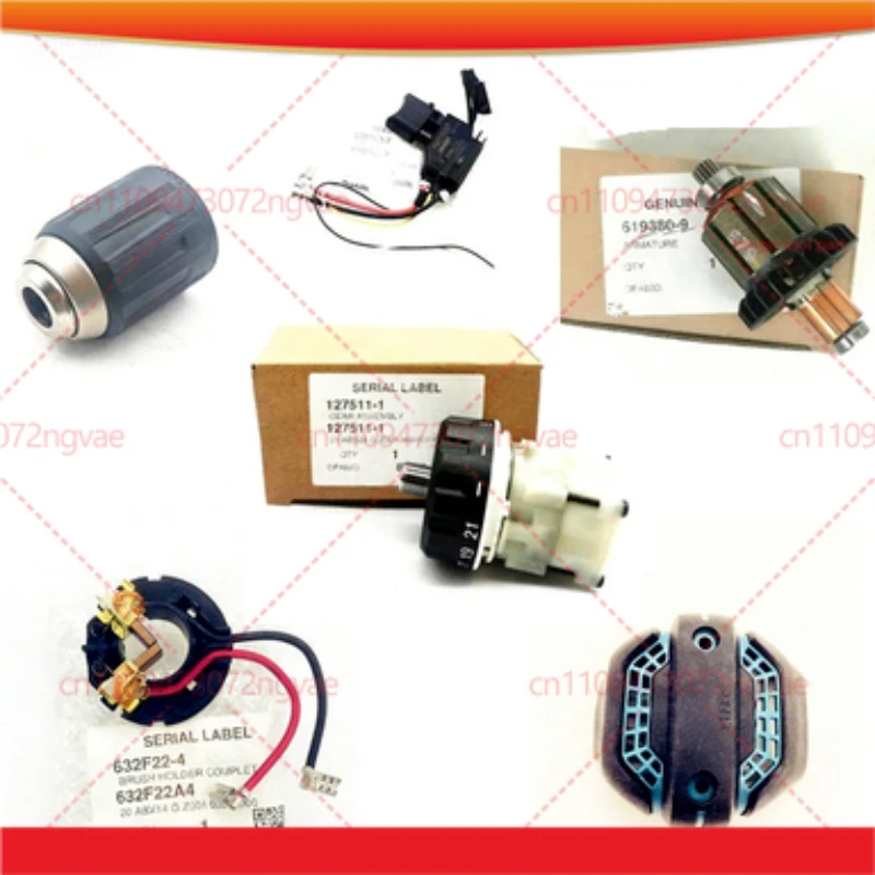 

Для Makita DHP482 DDF482 6507545 XPH10 роторный переключатель, патрон, статор коробки передач