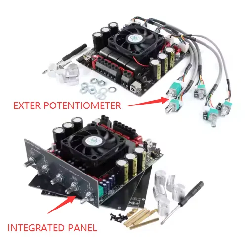 AS21HPA High-Power BT 5.2 Digital Amplifier Board 2.1 Channel Class D Subwoofer 300W*2+600W TPA3255 Speaker Module