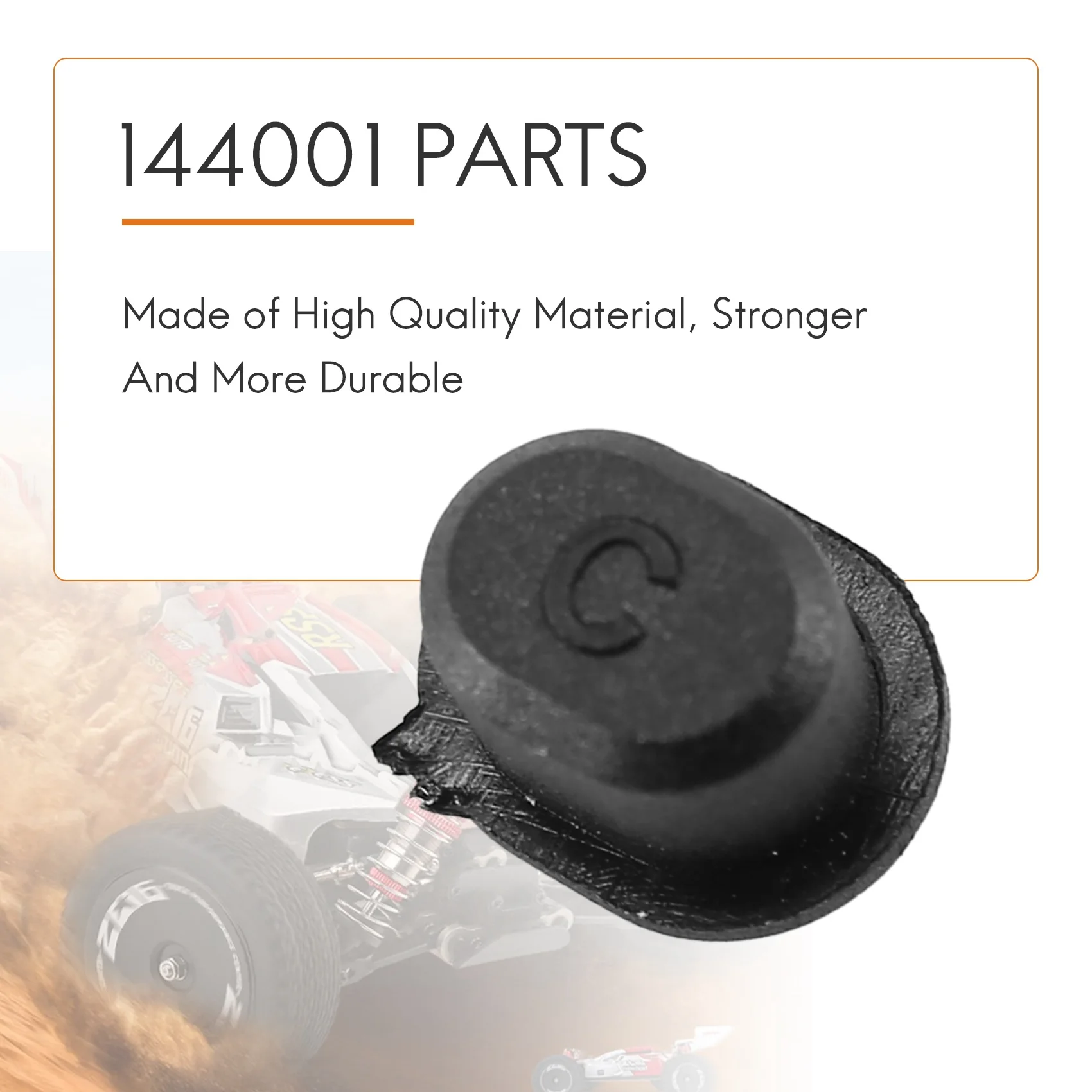 ¡El más nuevo! 2 juegos 144001 -1267 Manga del eje del brazo oscilante delantero y trasero para WLtoys 144001   Repuestos de coche teledirigido 1/14 4WD