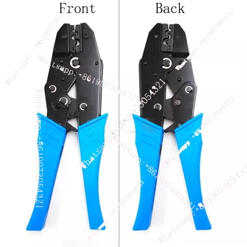 Non-pre-insulated terminal crimping pliers Manual ratchet wire and cable crimping copper-aluminum terminal crimping LX-101