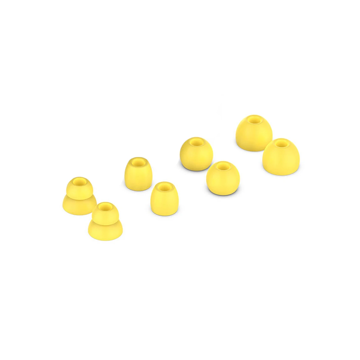 

8 Pcs Headsets Earphone Earbuds Cover Tip Case Sleeve Earplugs Silicone for Yellow